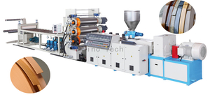 M&aacute;quina extrusora de bandas de borde de PVC