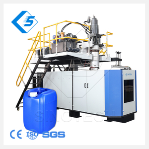 Machine de moulage par soufflage de baril de seau de bouteilles en plastique &agrave; grande vitesse de 5L 10L 20L 25L 30L