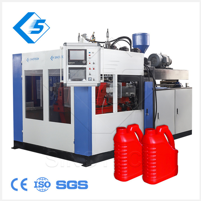 2-Kopf-5L-Schmier&ouml;lflaschen-Extrusionsblasformmaschine 