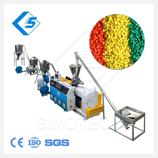خط إنتاج بثق التحبيب PVC