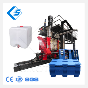 1000L tank kunststof pallet grote vat container accumulator extrusie blaasvormmachine voor watertank of hydraulische olietank