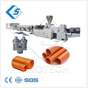 L&iacute;nea de producci&oacute;n de extrusi&oacute;n de tubos de conductos el&eacute;ctricos de PVC de pl&aacute;stico