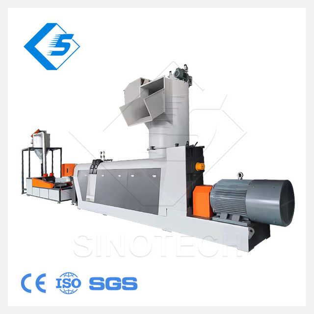 Granulator voor kunststoffilmagglomerator