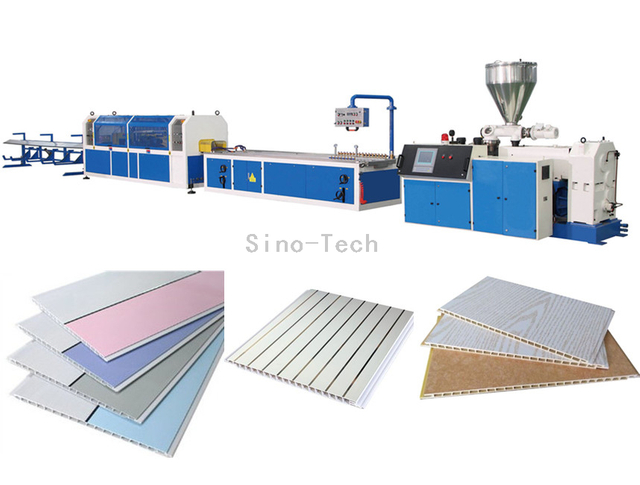 M&aacute;quina para fabricar techos de PVC de pl&aacute;stico